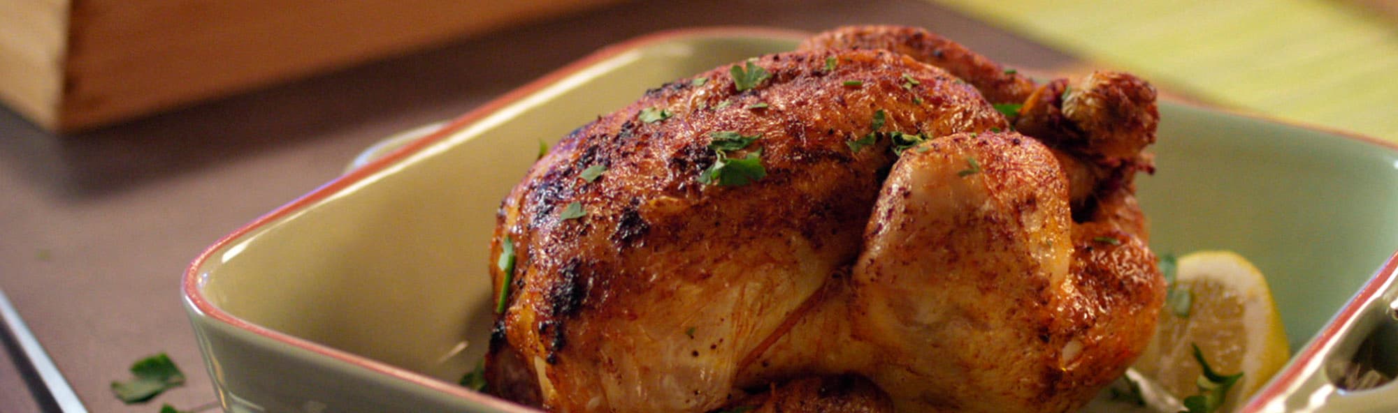 How to cook a whole grilled chicken
